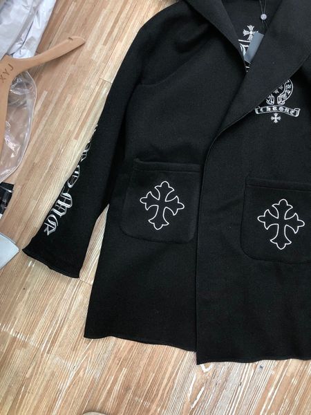 sanskrit ch big horseshoe embroidery knitted hooded cardigan for women's wide songyuan sufeng autumn winter versatile fashion coat oyut, Black
sanskrit ch big horseshoe embroidery knitted hooded cardigan for women's wide songyuan sufeng autumn winter versatile fashion coat oyut, Black