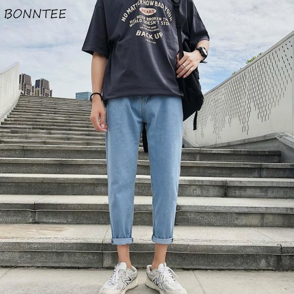 men jeans retro loose plus size 5xl straight solid ankle-length bundle leisure mens all-match korean style harajuku new simple1, Blue
men jeans retro loose plus size 5xl straight solid ankle-length bundle leisure mens all-match korean style harajuku new simple1, Blue