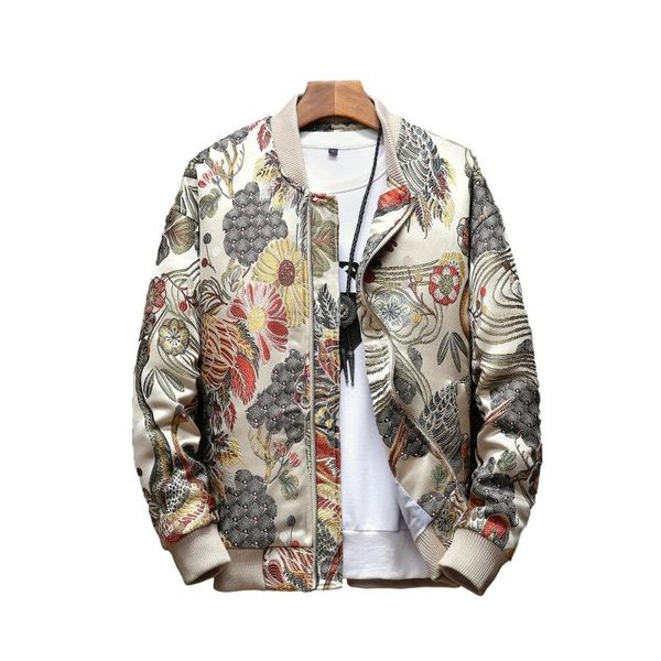 idopy fashion japanese style floral baseball jacket ins plus size m-5xl flower embroidery outerwear coat for man, Black;brown
idopy fashion japanese style floral baseball jacket ins plus size m-5xl flower embroidery outerwear coat for man, Black;brown