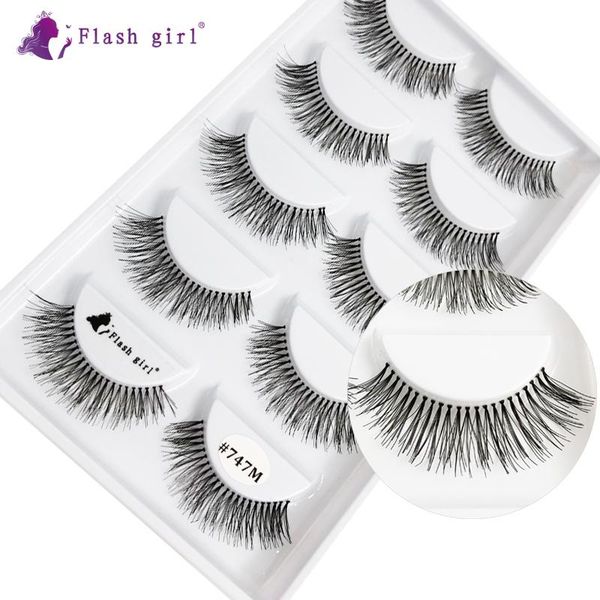 false eyelashes flash girl long lashes #747m 100% handmade 3d mink 5 pair/tray private label extension
false eyelashes flash girl long lashes #747m 100% handmade 3d mink 5 pair/tray private label extension