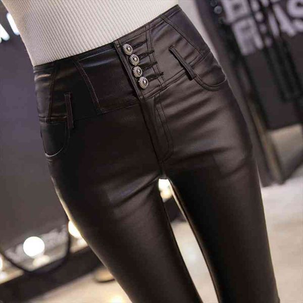 bgteever winter warm women pants dropshipping female pu leather velvet trousers elastic pencil skinny pants womens tight, Black;white
bgteever winter warm women pants dropshipping female pu leather velvet trousers elastic pencil skinny pants womens tight, Black;white