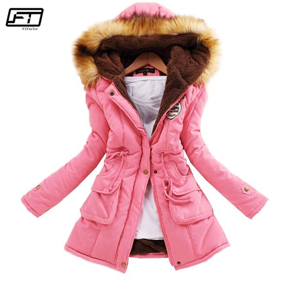 fitaylor winter plus size jacket women warm hooded parka mujer thick cotton black padded coat female long paragraph jackets 201019
fitaylor winter plus size jacket women warm hooded parka mujer thick cotton black padded coat female long paragraph jackets 201019