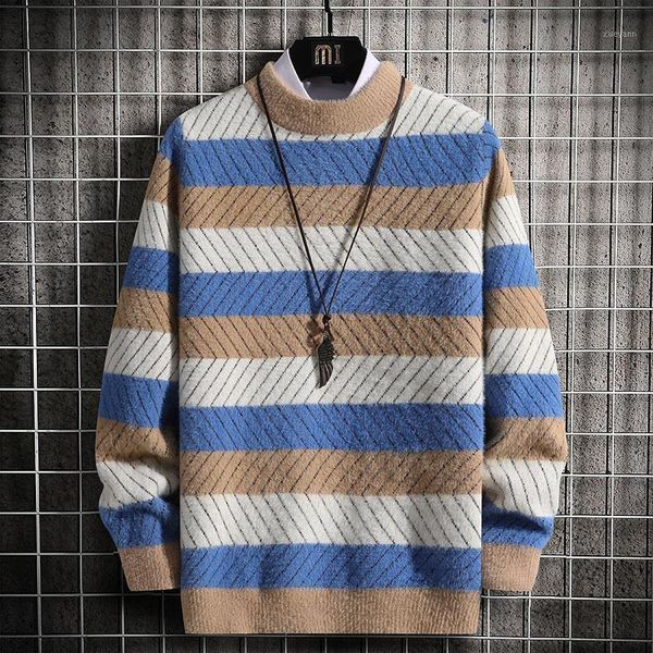 twill contrast sweater men o-neck casual knitted mens pullover loose outwear ribbed hem splice oversized warm coat winter jacket1, White;black
twill contrast sweater men o-neck casual knitted mens pullover loose outwear ribbed hem splice oversized warm coat winter jacket1, White;black