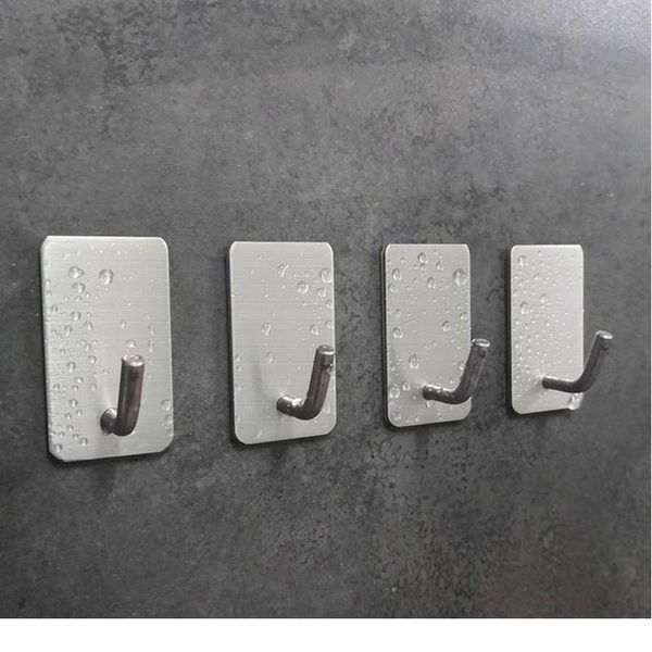 1pcs stainless steel wall hook coat towel hooks strong self adhesive hooks waterproof for bathroom storage holder tow bbykob
1pcs stainless steel wall hook coat towel hooks strong self adhesive hooks waterproof for bathroom storage holder tow bbykob