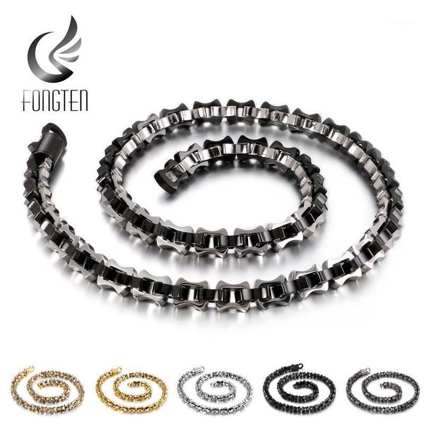 chains fongten vintage gothic box hiphop necklace men link long chain black punk necklaces male fashion jewelry1, Silver
chains fongten vintage gothic box hiphop necklace men link long chain black punk necklaces male fashion jewelry1, Silver