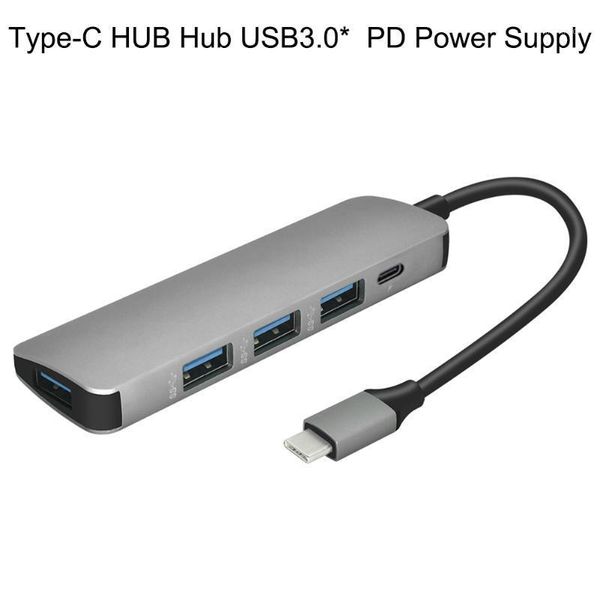 hubs 5 in 1 multi usb type c hub pd power delivery port 4 3.0 ports adapter for pro thunderbolt1
hubs 5 in 1 multi usb type c hub pd power delivery port 4 3.0 ports adapter for pro thunderbolt1
