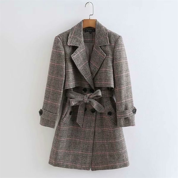 female trench coat for woman's raincoat clothing patterned western style windcheaters elegant silm casual classical 201031, Tan;black
female trench coat for woman's raincoat clothing patterned western style windcheaters elegant silm casual classical 201031, Tan;black