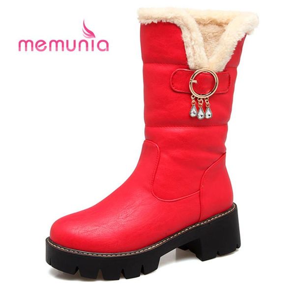 boots memunia 2021 arrive mid calf high heels round toe winter metal decoration snow large size 34-43, Black
boots memunia 2021 arrive mid calf high heels round toe winter metal decoration snow large size 34-43, Black
