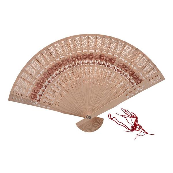 new folding wooden carved sunflower print fragrant hand fan 
new folding wooden carved sunflower print fragrant hand fan