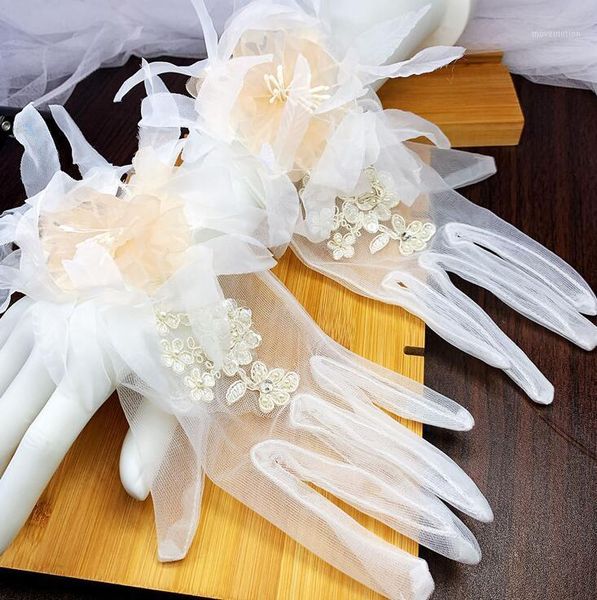 women' elegant flower beaded mesh glove female spring summer sunscreen lace glove r28131, Blue;gray
women' elegant flower beaded mesh glove female spring summer sunscreen lace glove r28131, Blue;gray