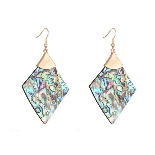 natural abalone white shell quatrefoil cross floral statement earrings brand design round rhombus geometric with gold metal dangle earrings, Silver
natural abalone white shell quatrefoil cross floral statement earrings brand design round rhombus geometric with gold metal dangle earrings, Silver