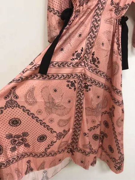 v-neck ethnic style women midi dress 2020 spring summer printed lace-up waist slim lady long dresses vintage clothes lj200824, Black;gray
v-neck ethnic style women midi dress 2020 spring summer printed lace-up waist slim lady long dresses vintage clothes lj200824, Black;gray