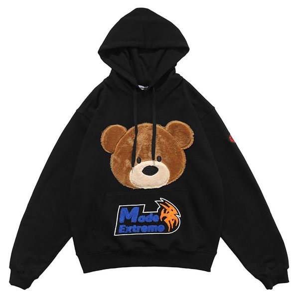 2021 inverno novo urso dos desenhos animados das mulheres de pelcia solto oversize hip casal moda marca superior bordado 5qjs, Black
2021 inverno novo urso dos desenhos animados das mulheres de pelcia solto oversize hip casal moda marca superior bordado 5qjs, Black