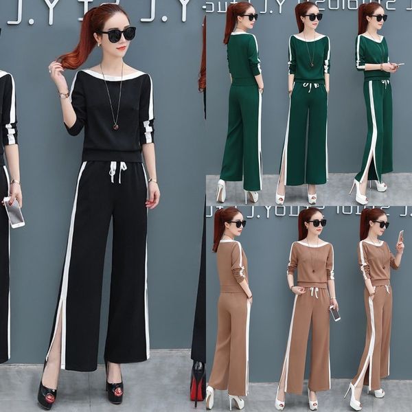 yq9cz autumn women's suit pants suitwomen's casual sports aieqn leg pants suit suitwide fashion 2019 new autumn temperament split, Gray
yq9cz autumn women's suit pants suitwomen's casual sports aieqn leg pants suit suitwide fashion 2019 new autumn temperament split, Gray