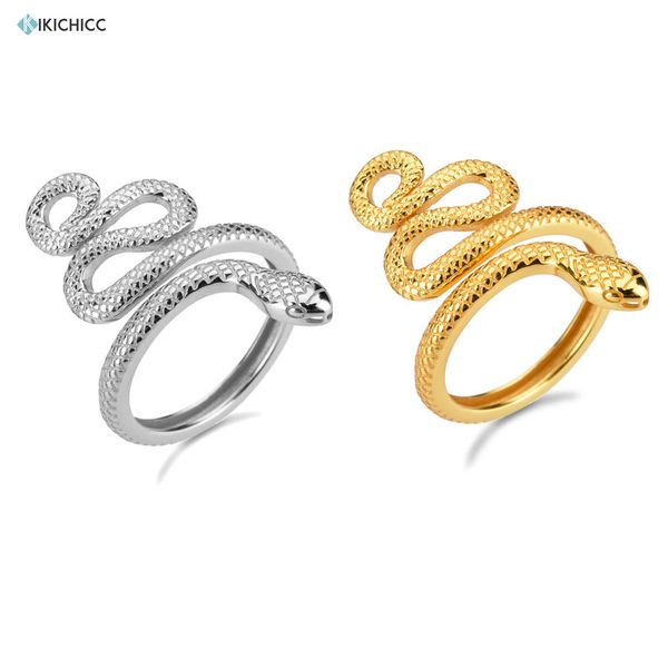 kikichicc 100% 925 sterling silver luxury snake resizable rings jewelry for rock punk adjustable big long rings high qualit 201006, Golden;silver
kikichicc 100% 925 sterling silver luxury snake resizable rings jewelry for rock punk adjustable big long rings high qualit 201006, Golden;silver