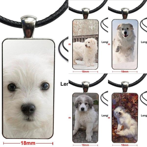 for great pyrenees puppy dog at farm glass cabochon choker pendant rectangle necklace steel color jewelry, Silver
for great pyrenees puppy dog at farm glass cabochon choker pendant rectangle necklace steel color jewelry, Silver