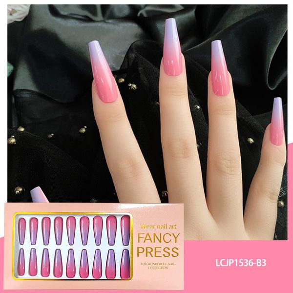 24pcs gradient false nails press on nail french nail tips with glue ballet coffin fake full cover art tools, Red;gold
24pcs gradient false nails press on nail french nail tips with glue ballet coffin fake full cover art tools, Red;gold