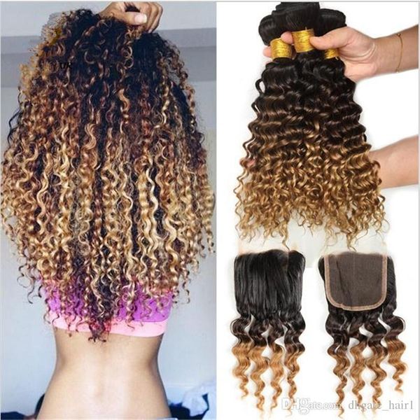 1b 4 27 honey blonde three tone brazilian deep curly hair with closure 9a virgin brazilian ombre 3bundles with lace closure 4pcs lot, Black
1b 4 27 honey blonde three tone brazilian deep curly hair with closure 9a virgin brazilian ombre 3bundles with lace closure 4pcs lot, Black