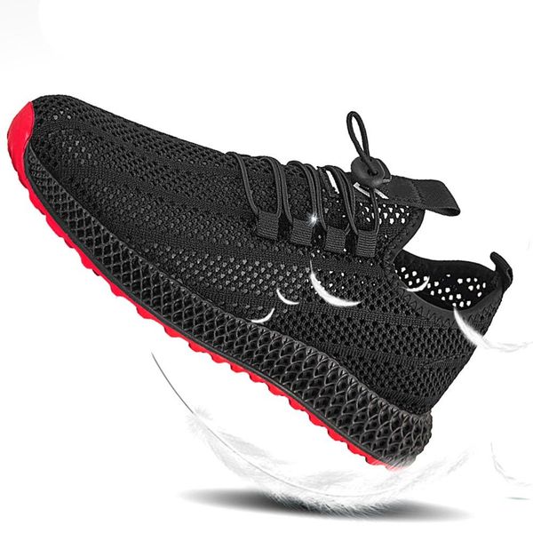 men soft breathable monolayer mesh shoes durable non-slip soles knit outdoor sports running athletic sneakers c1105, Black;white
men soft breathable monolayer mesh shoes durable non-slip soles knit outdoor sports running athletic sneakers c1105, Black;white