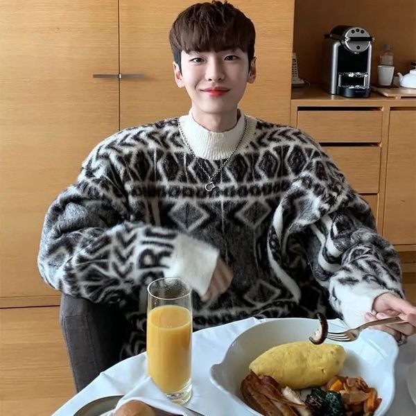 2021 winter around the neck sweater shoulder male mesh trend wild students tzgw, White;black
2021 winter around the neck sweater shoulder male mesh trend wild students tzgw, White;black