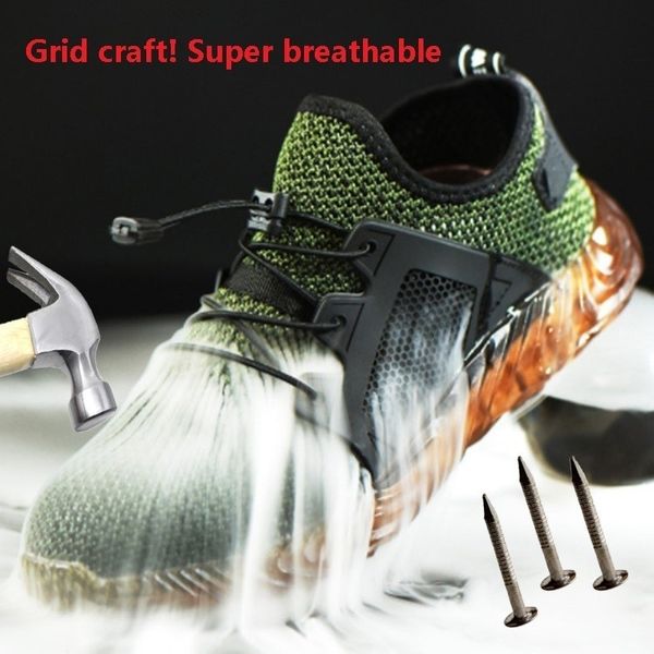 indestructible work shoes men's and women's steel toe air safety boots puncture proof work shoes breathable men's shoes y2009, Black;brown
indestructible work shoes men's and women's steel toe air safety boots puncture proof work shoes breathable men's shoes y2009, Black;brown