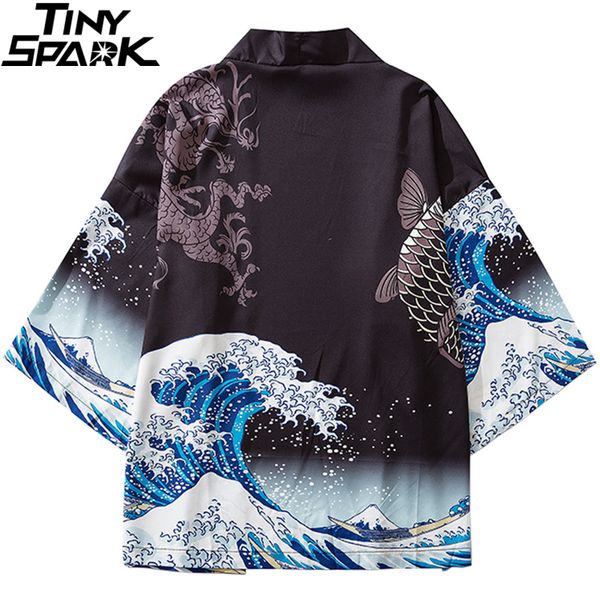 harajuku kimono jacket japanese kanagawa great wave hip hop mens streetwear jacket dragon koi fish thin gown japan style 201124, Black;brown
harajuku kimono jacket japanese kanagawa great wave hip hop mens streetwear jacket dragon koi fish thin gown japan style 201124, Black;brown