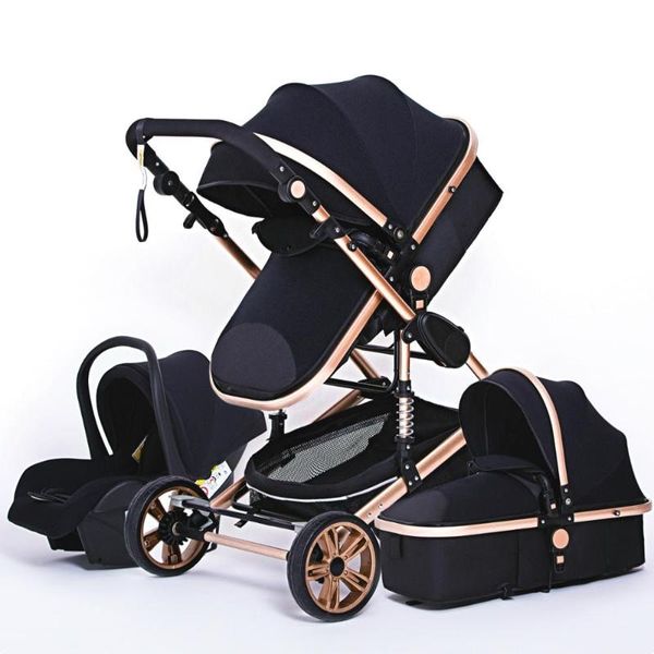 luxurious baby stroller 3 in 1 genuine portable baby carriage fold pram aluminum frame high landscape stroller for newborn
luxurious baby stroller 3 in 1 genuine portable baby carriage fold pram aluminum frame high landscape stroller for newborn