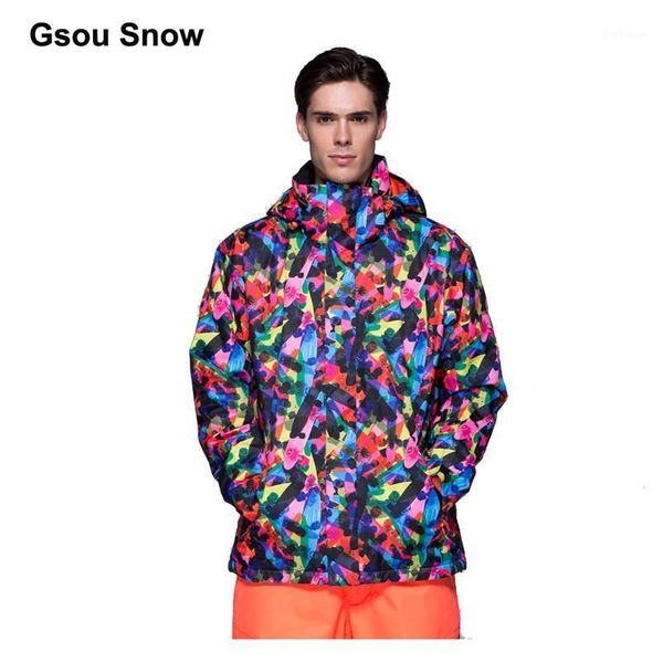 gsou snow men waterproof ski jacket mountain climbing suit snowboard wear windproof colorful winter sport warm up 1503-0011
gsou snow men waterproof ski jacket mountain climbing suit snowboard wear windproof colorful winter sport warm up 1503-0011