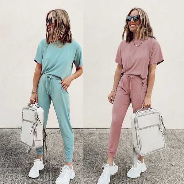 2020 style casual home trousers set for women suitloose suit 2020 style short sleeve casual home trousers set for women short sleeve suitloo, Gray
2020 style casual home trousers set for women suitloose suit 2020 style short sleeve casual home trousers set for women short sleeve suitloo, Gray