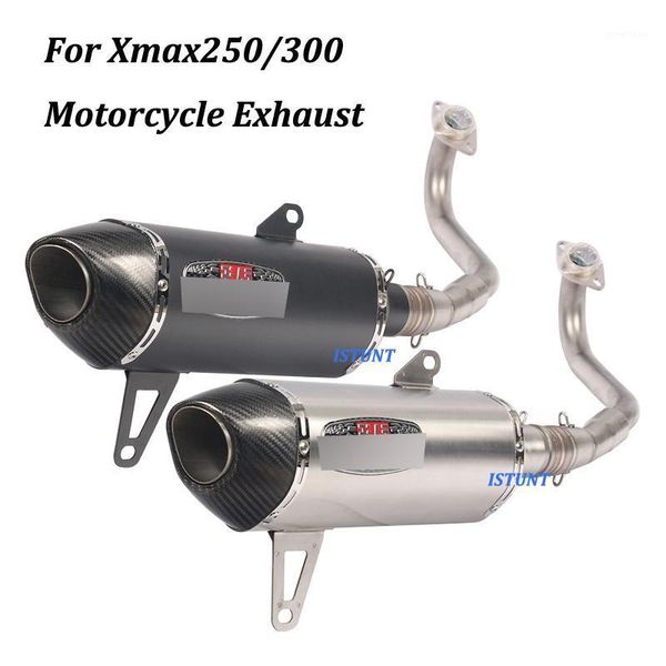 for xmax250 xmax300 full exhaust system motorcycle escape modified with stainless steel front mid link pipe slip on1
for xmax250 xmax300 full exhaust system motorcycle escape modified with stainless steel front mid link pipe slip on1