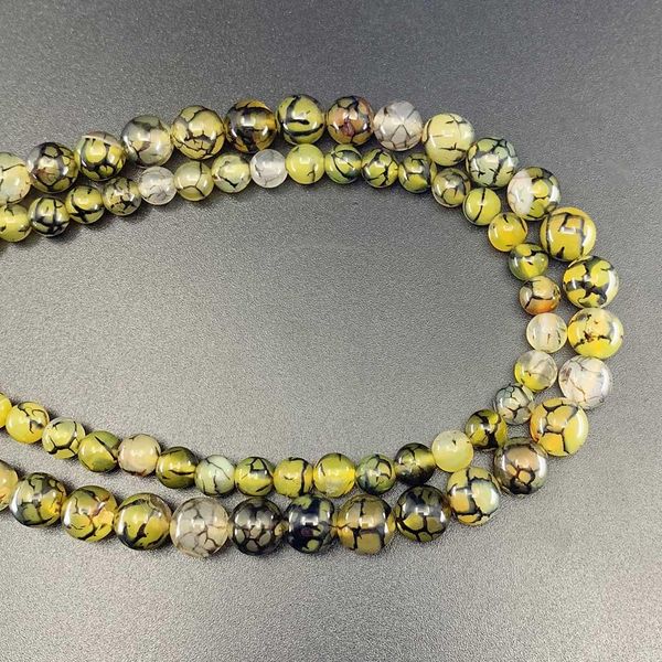 1 strand 6 8 10 mm natural stone yellow dragon vein agat bead round loose spacer beads for jewelry making findings h bbyptw
1 strand 6 8 10 mm natural stone yellow dragon vein agat bead round loose spacer beads for jewelry making findings h bbyptw