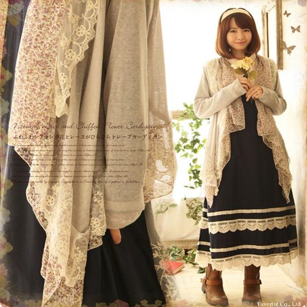 japanese sweet lace hem floaral print asymmetrical shirts cardigan mori girl long sleeve knitting cotton shirt blouses a015, White
japanese sweet lace hem floaral print asymmetrical shirts cardigan mori girl long sleeve knitting cotton shirt blouses a015, White
