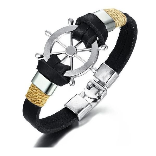 rudder design men bracelet bangle double layer leather classic vintage daily sport sailing jewelry rudde jllkfe
rudder design men bracelet bangle double layer leather classic vintage daily sport sailing jewelry rudde jllkfe