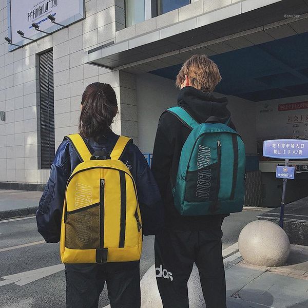 college style simple and versatile large-capacity boys and girls student schoolbags solid color travel backpack1
college style simple and versatile large-capacity boys and girls student schoolbags solid color travel backpack1