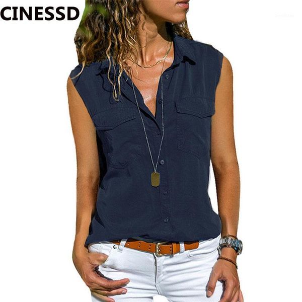 cinessd turn down collar sleeveless tee shirts women solid cardigan button spring summer casual loose office ladies tshirts1, White
cinessd turn down collar sleeveless tee shirts women solid cardigan button spring summer casual loose office ladies tshirts1, White