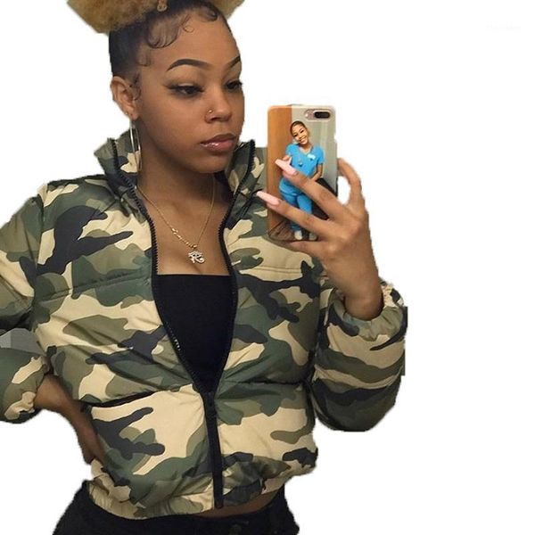 women's down & parkas camouflage print long sleeves zipper jacket winter cotton women coat regular warm streetwear style casual outfits, Black
women's down & parkas camouflage print long sleeves zipper jacket winter cotton women coat regular warm streetwear style casual outfits, Black