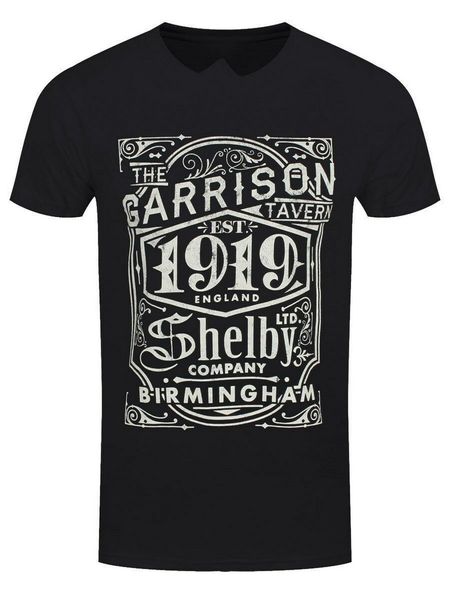 peaky t-shirt garrison pub men's black cotton harajuku men tee shirt sport hooded sweatshirt hoodie