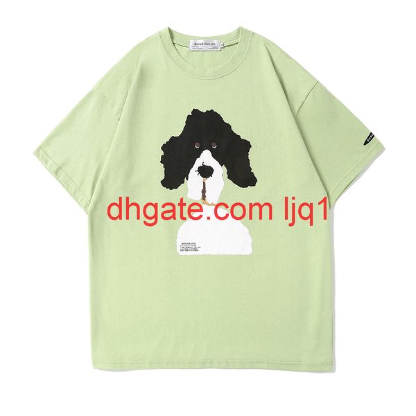 2020 short sleeve green summer ordinary loose collarless cotton youth leisure letter t-shirt, White;black
2020 short sleeve green summer ordinary loose collarless cotton youth leisure letter t-shirt, White;black