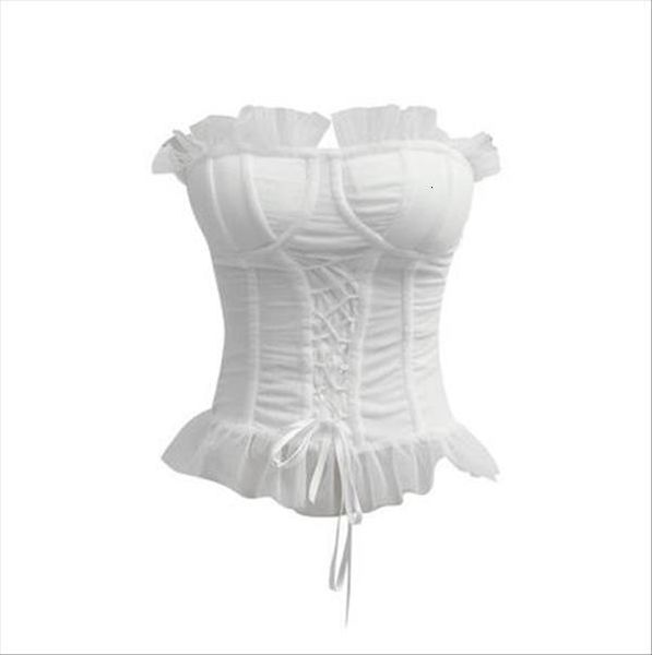 getspring women crop ruffles bandage mesh crop women black white off shoulder vintage summer 2021 new
getspring women crop ruffles bandage mesh crop women black white off shoulder vintage summer 2021 new