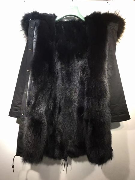 classic mukla furs brand black raccoon fur trim hoody black fox fur lining black long women parkas female snow jackets
classic mukla furs brand black raccoon fur trim hoody black fox fur lining black long women parkas female snow jackets