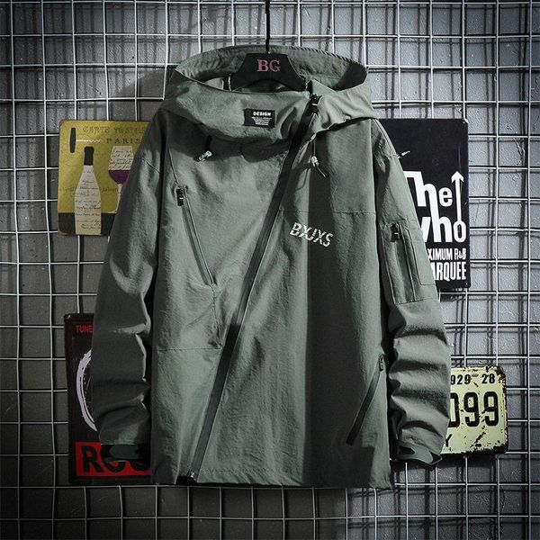 male designer clothing high-quality hoodie jacket long-sleeved jacket fashion autumn men's sports windbreaker zipper coat casual jacket, Black;brown
male designer clothing high-quality hoodie jacket long-sleeved jacket fashion autumn men's sports windbreaker zipper coat casual jacket, Black;brown