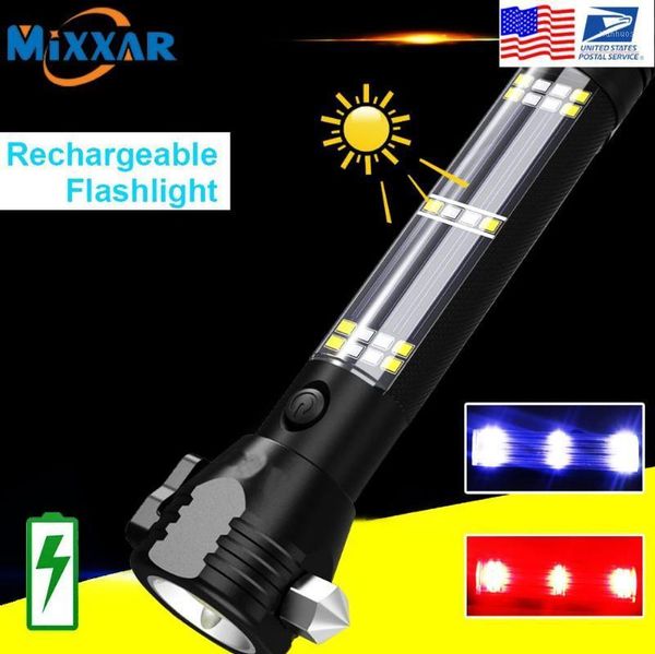 ezk20 dropshipping led solar usb rechargeable tactical multi-function torch car emergency tool compass1
ezk20 dropshipping led solar usb rechargeable tactical multi-function torch car emergency tool compass1