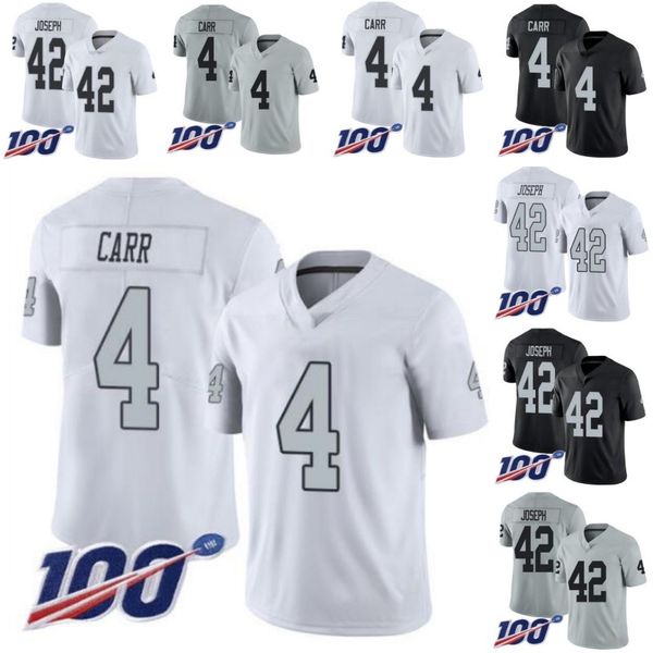 las vegas raiders men #4 derek carr 42 karl joseph men women youth 100th season vapor jersey, Black;red
las vegas raiders men #4 derek carr 42 karl joseph men women youth 100th season vapor jersey, Black;red