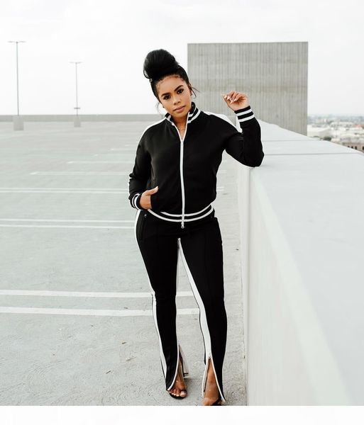 womens casual fashion autumn spring long sleeved two-piece jogger set ladies fall tracksuit sweat suits black red plus size dhl l1576, White
womens casual fashion autumn spring long sleeved two-piece jogger set ladies fall tracksuit sweat suits black red plus size dhl l1576, White
