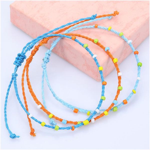 bluestar 2020 multicolor beads woven string bracelet women girl minimalist beads thin thread bohemian handmade diy jewelry, Black
bluestar 2020 multicolor beads woven string bracelet women girl minimalist beads thin thread bohemian handmade diy jewelry, Black