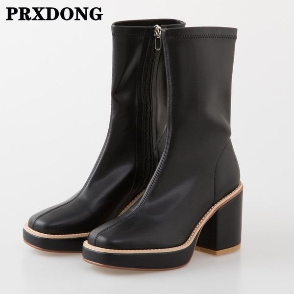 new fashion women boots square high heels platform shoes black beige autumn winter woman dress ankle boots big size 34-43
new fashion women boots square high heels platform shoes black beige autumn winter woman dress ankle boots big size 34-43