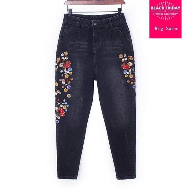 women's jeans 2xl-7xl plus size embroidery cotton pencil 2021 winter women european black was thin with stretch warm wj1397, Blue
women's jeans 2xl-7xl plus size embroidery cotton pencil 2021 winter women european black was thin with stretch warm wj1397, Blue