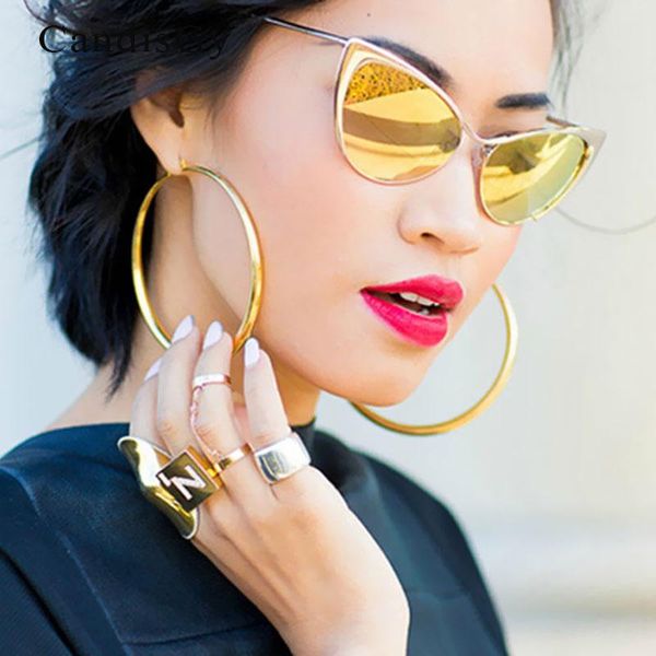 sunglasses classic vintage mirror women hlaf rimless fashion brand designer retro metal frame sun glasses lady, White;black
sunglasses classic vintage mirror women hlaf rimless fashion brand designer retro metal frame sun glasses lady, White;black