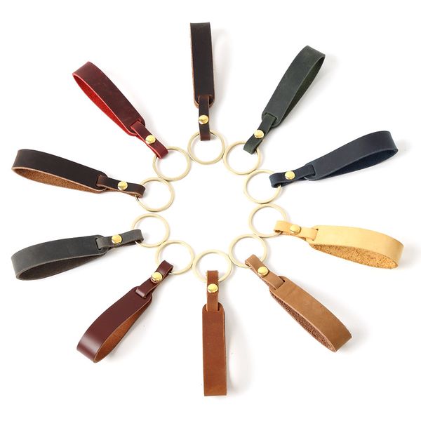 wholesale men and women gift pu leather key chain gold circle ring car keychain in stock, Silver
wholesale men and women gift pu leather key chain gold circle ring car keychain in stock, Silver
