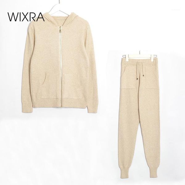 wixra women zipper cardigan sweater suit and sets knitted sweaters 2 piece sets casual knitted +trousers1, White
wixra women zipper cardigan sweater suit and sets knitted sweaters 2 piece sets casual knitted +trousers1, White